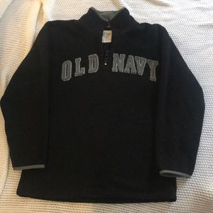 Old Navy fleece black and grey
